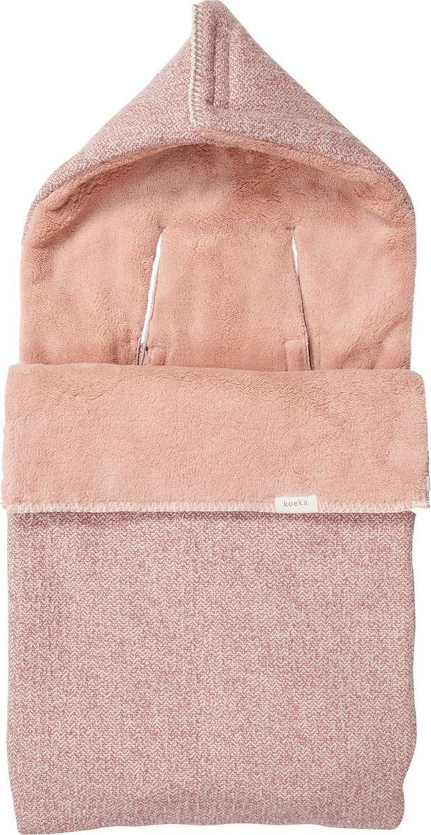 Koeka Voetenzak & Autostoelhoes Vigo | Oud Roze